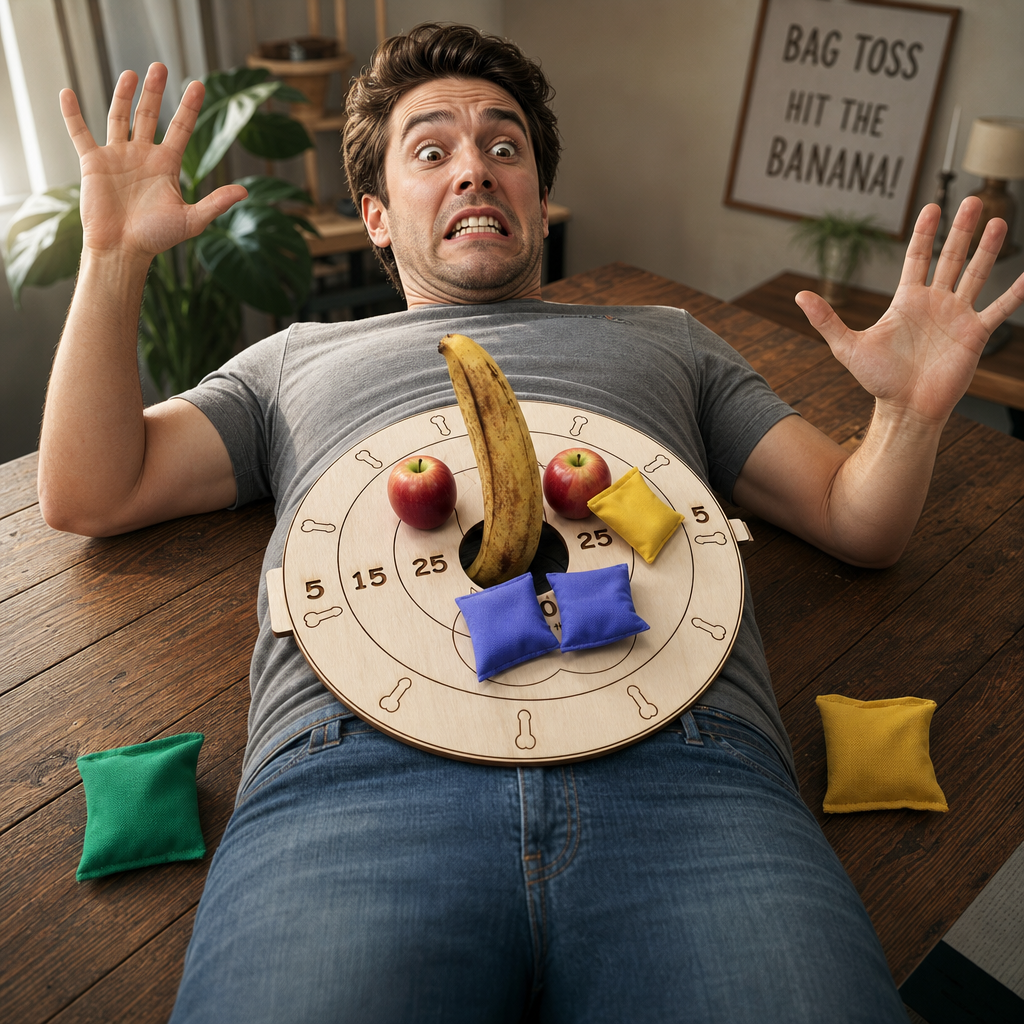 Humiliation Bean Bag Toss Game | BDSM CBT CFNM Party Game | Adult Cornhole Style Challenge Board | Bachelor & Bachelorette Novelty Game