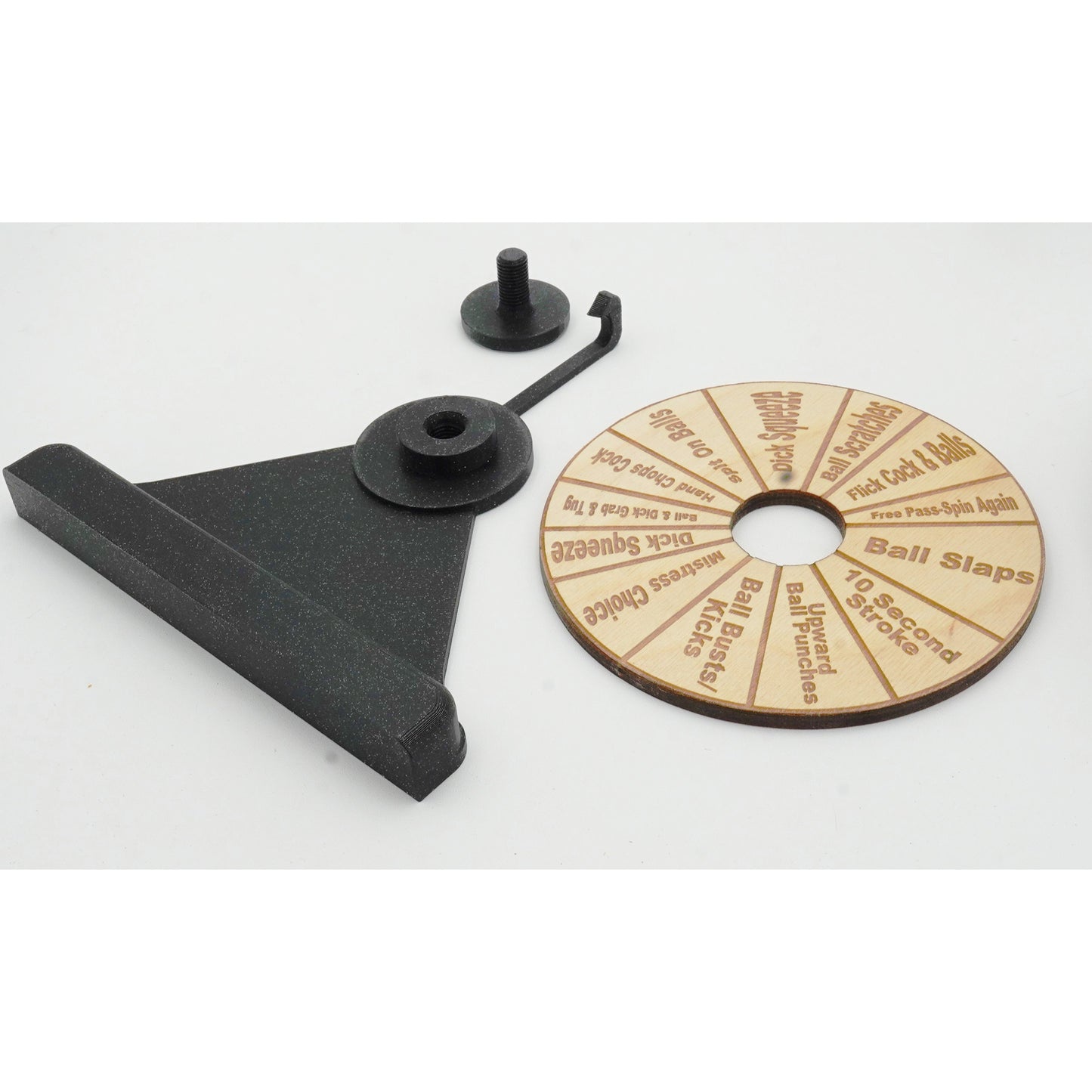 Kinky Wheel of Fortune Spinner Game for CBT | Humiliating Submissive Male BDSM Games & Kinky Toys