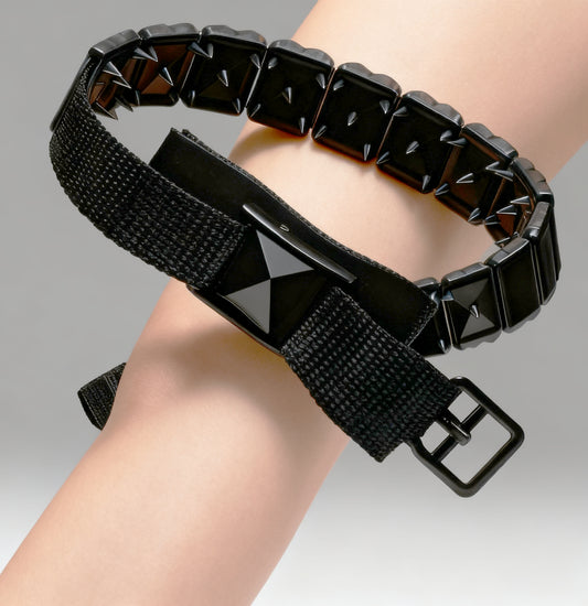 Adjustable Spiked Sensory Belt | Modular Spike Strap | Alternative Lifestyle Accessory | Handmade Wearable Novelty | Customizable Design