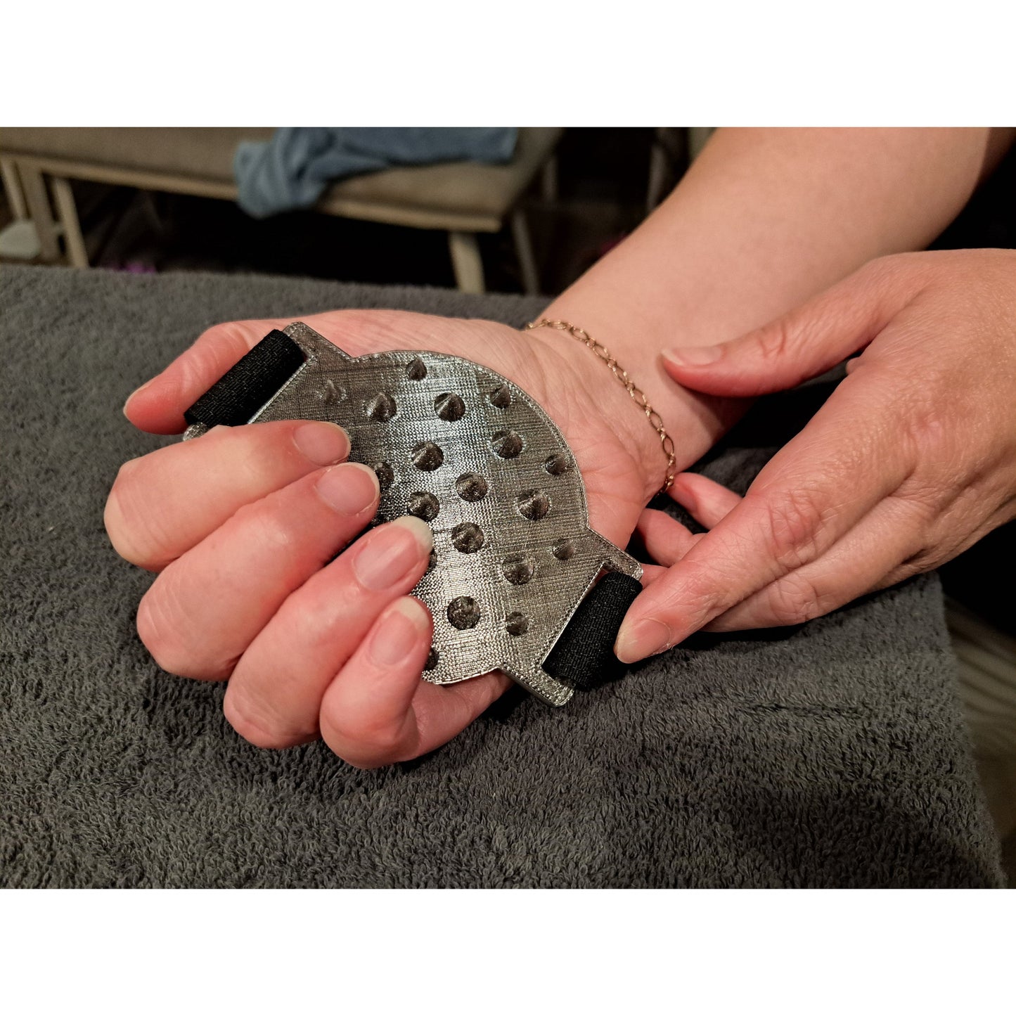 Hand Held Spiky Sharp Scratcher Sensory Device | BDSM Sensual Play or intense Rough Sex Pad