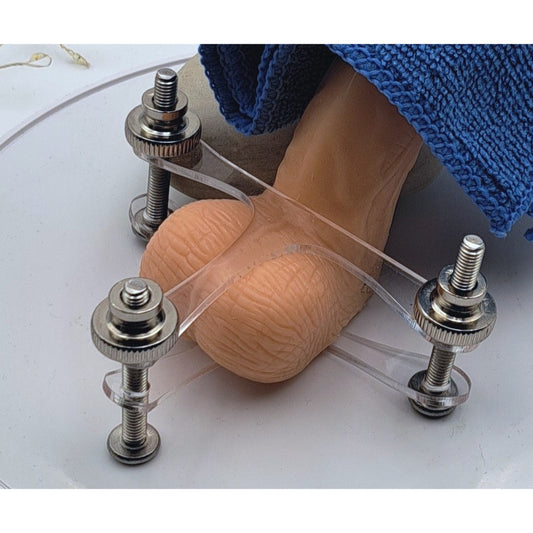 Ball Splitter Board Crusher | Adjustable CBT Separator | Clear Acrylic Ball Stretcher Accessory