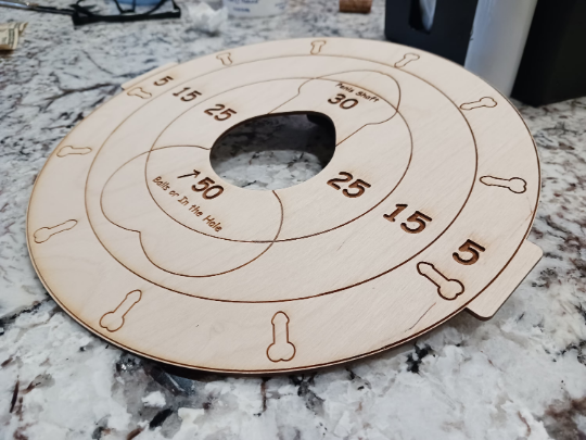 CBT Humbler Bean Bag Game | BDSM Toys | Bag Toss Game for Dominatrix Game of Humiliating Males BDSM