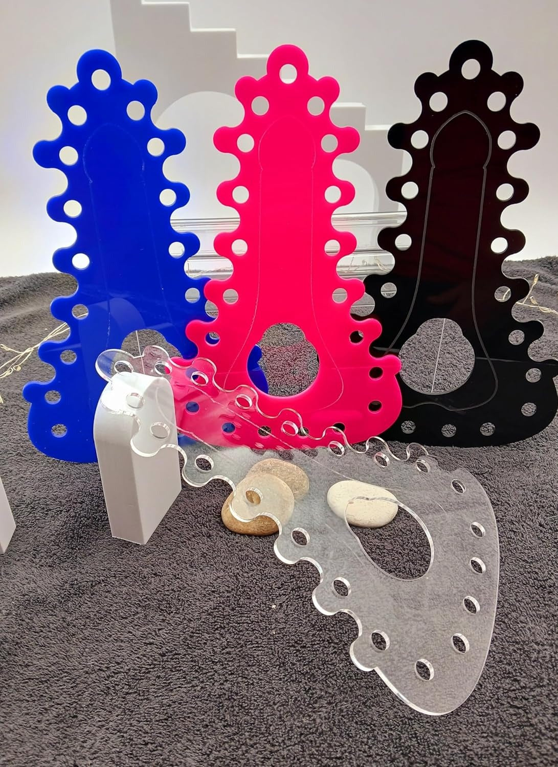 CBT Bondage Board Humbler for Men Plastic Humbler Glory Hole Chastity Cage for BDSM