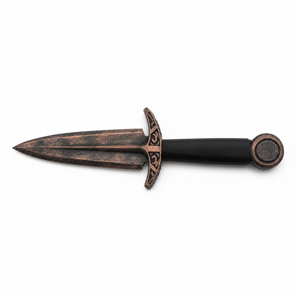 Sensation Knife Play Prop – 3D Printed Edge Play Dagger for Fear Play, Roleplay & Sensory Exploration