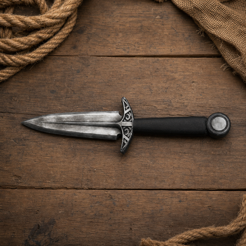 Sensation Knife Play Prop – 3D Printed Edge Play Dagger for Fear Play, Roleplay & Sensory Exploration