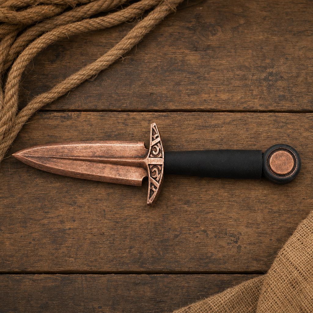 Sensation Knife Play Prop – 3D Printed Edge Play Dagger for Fear Play, Roleplay & Sensory Exploration