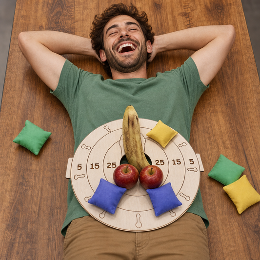 Humiliation Bean Bag Toss Game | BDSM CBT CFNM Party Game | Adult Cornhole Style Challenge Board | Bachelor & Bachelorette Novelty Game