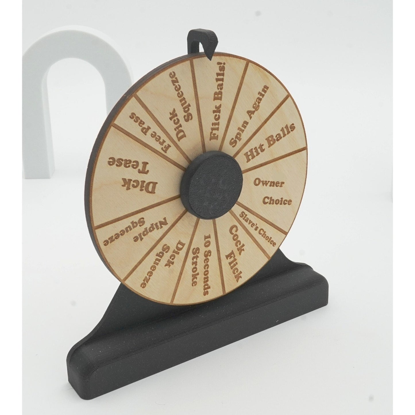 Humiliation Wheel Spinner Game | BDSM Party Game | Femdom Roleplay Accessory | Adult Novelty Gift | Dominant & Submissive Game | Funny Spinner Wheel