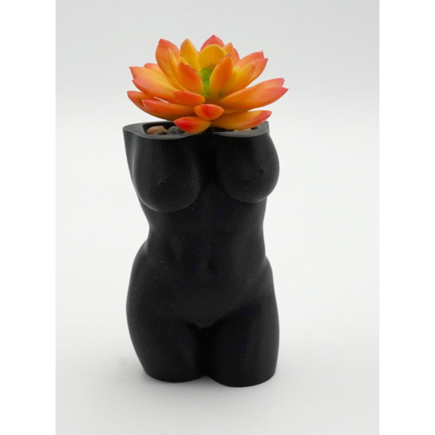 Voluptuous Body Planter form Female Booty Desk Plant Gift for All Occasions.  Sexy Nude Female with Anatomically Correct Female MATURE