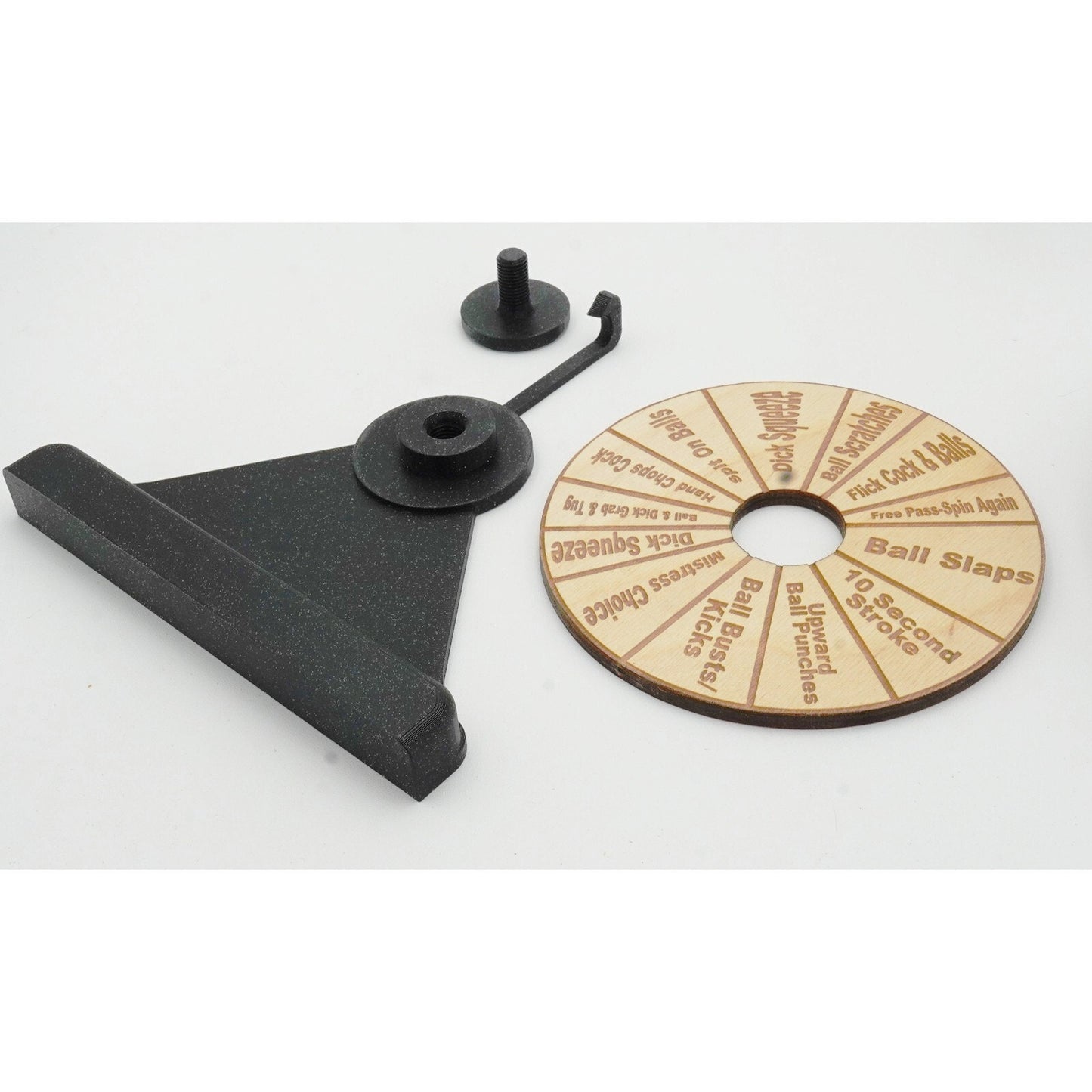Humiliation Wheel Spinner Game | BDSM Party Game | Femdom Roleplay Accessory | Adult Novelty Gift | Dominant & Submissive Game | Funny Spinner Wheel