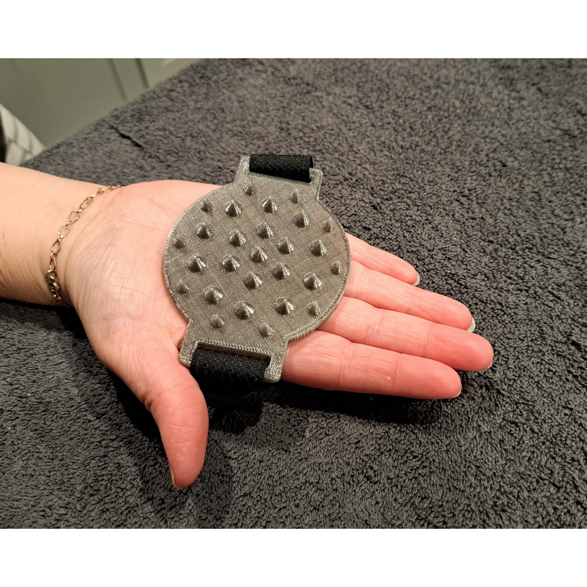 Spiked Sensation Disc handheld BDSM sensory play accessory