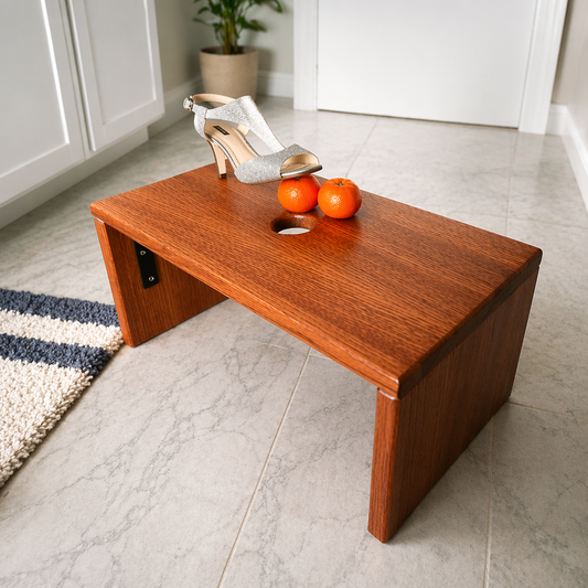 Handmade Pine Bondage Bench | Custom Wooden Alternative Lifestyle Furniture | Made-to-Order Display Stand | Heavy-Duty Pine Construction