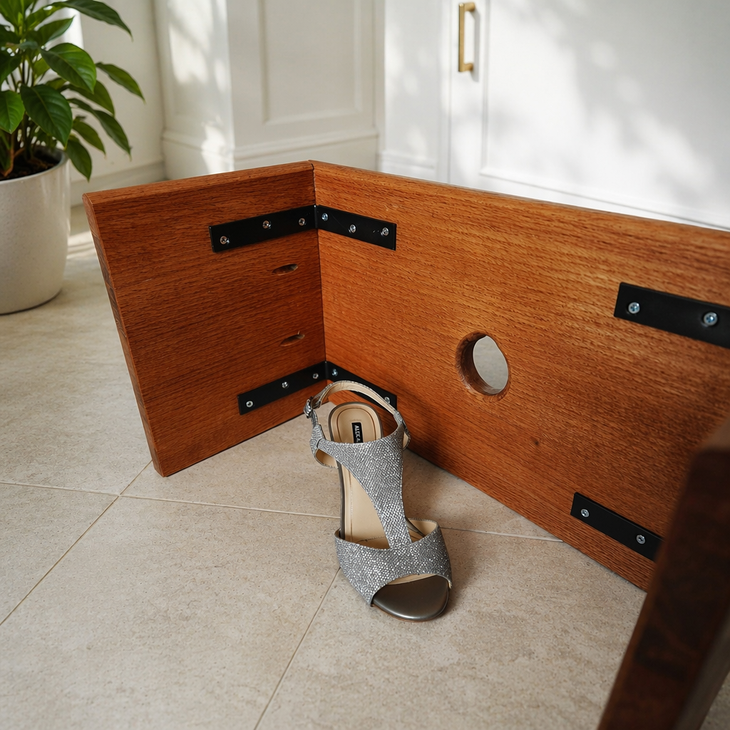 Handmade Pine Bondage Bench | Custom Wooden Alternative Lifestyle Furniture | Made-to-Order Display Stand | Heavy-Duty Pine Construction