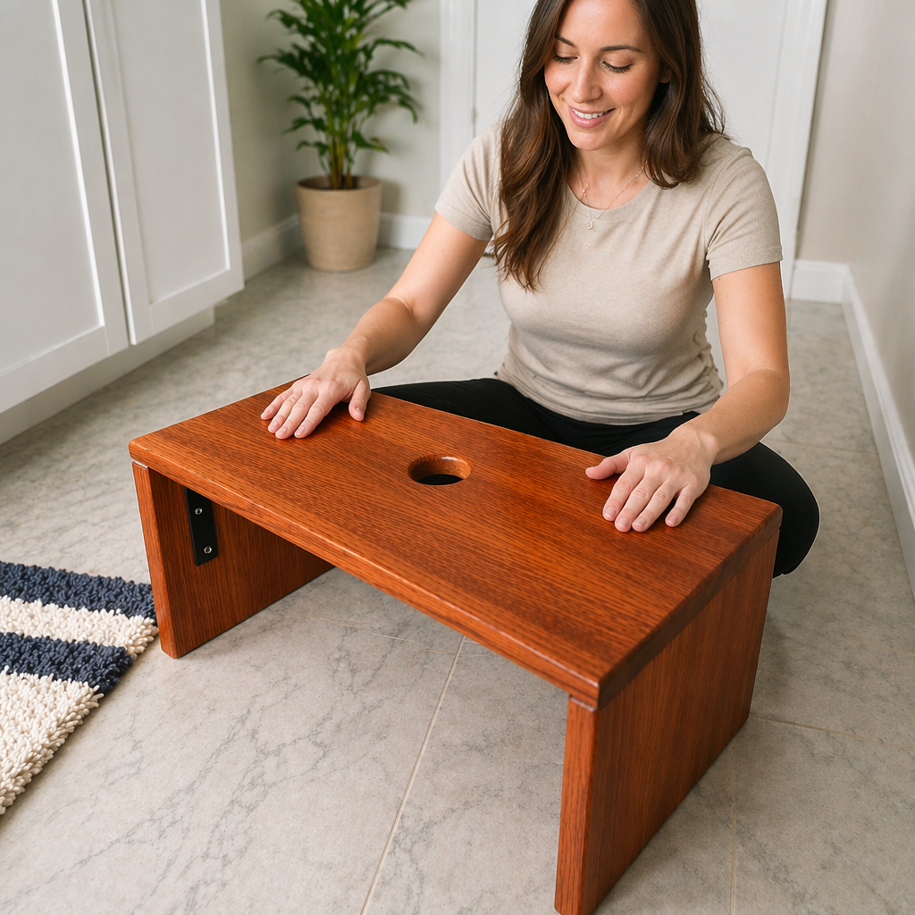 Handmade Pine Bondage Bench | Custom Wooden Alternative Lifestyle Furniture | Made-to-Order Display Stand | Heavy-Duty Pine Construction