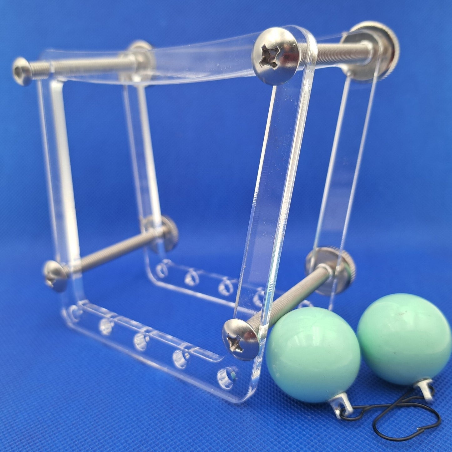Weighted Ball Splitter CBT Male Bondage Device with Weights & Hook BDSM Toys