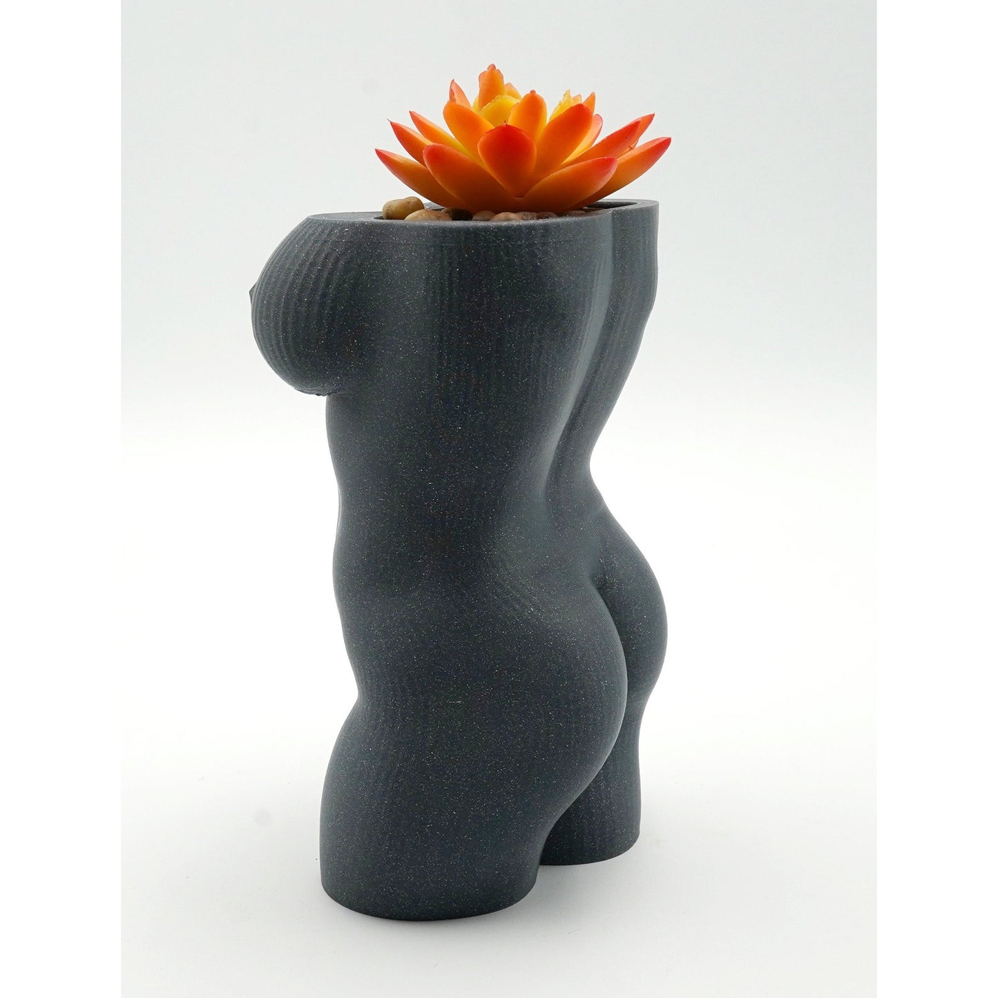 Voluptuous Body Planter form Female Booty Desk Plant Gift for All Occasions.  Sexy Nude Female with Anatomically Correct Female MATURE