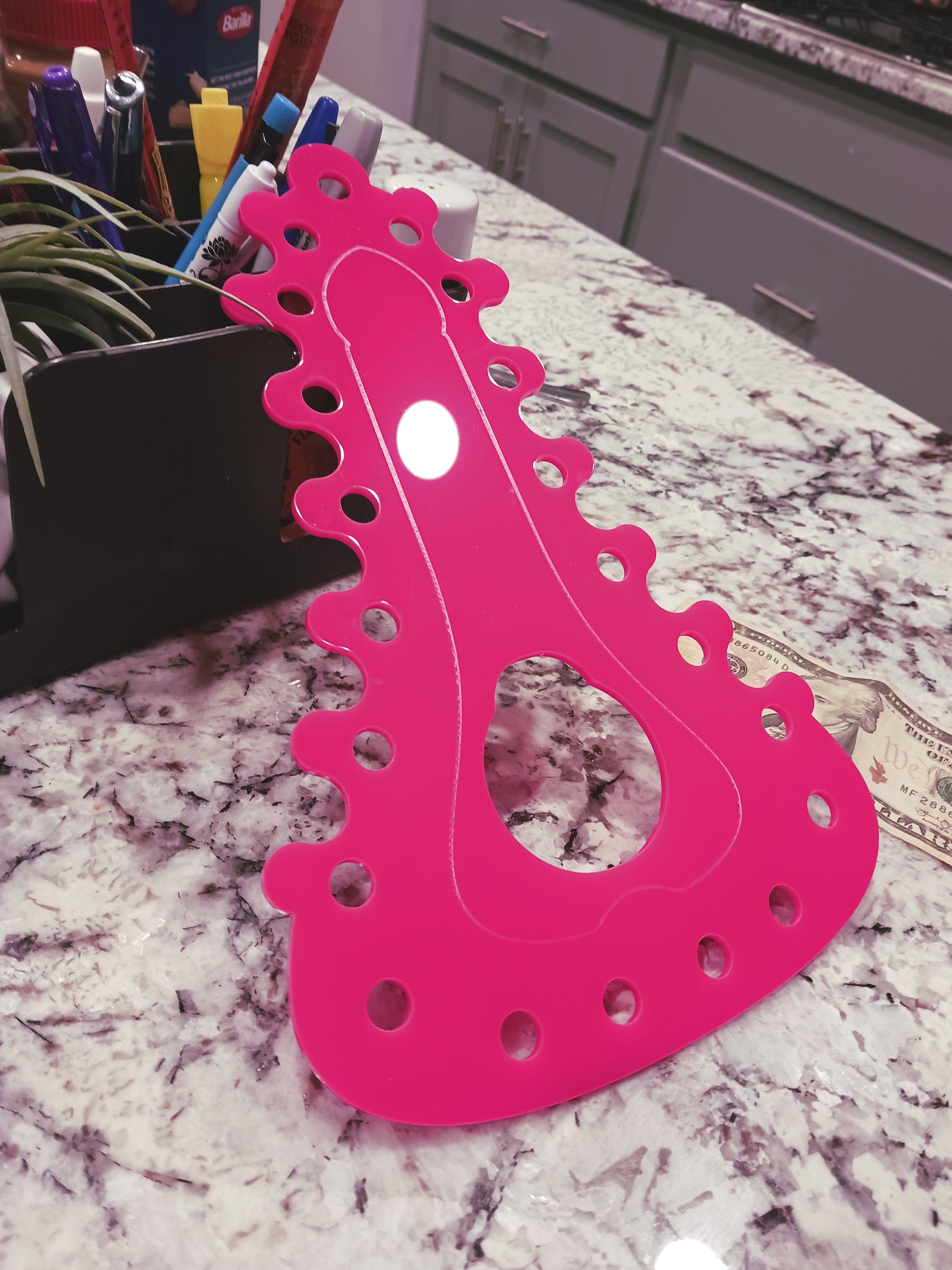 CBT Bondage Board Humbler for Men Plastic Humbler Glory Hole Chastity Cage for BDSM